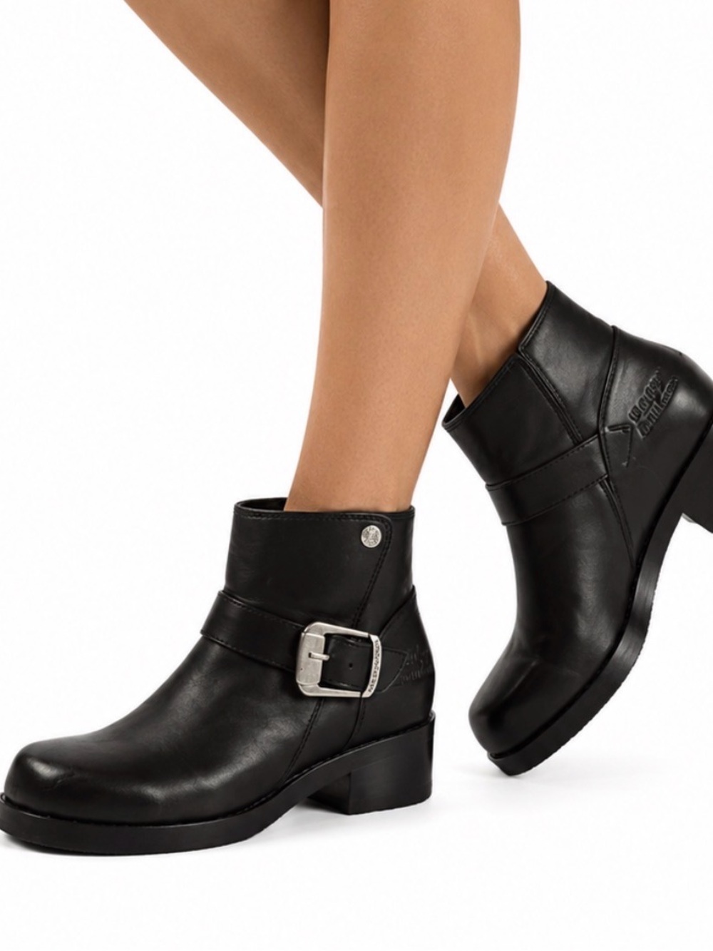 Harley-Davidson Lifestyle Buckle Ankle Boots
Women’s Size 7